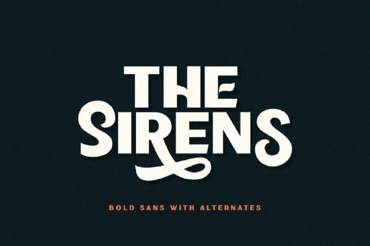 Sirens Font