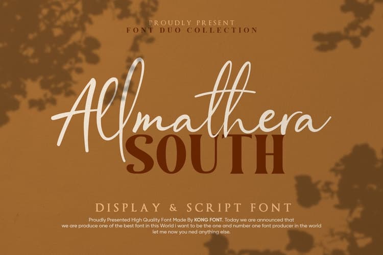 Allmathera South Font Duo