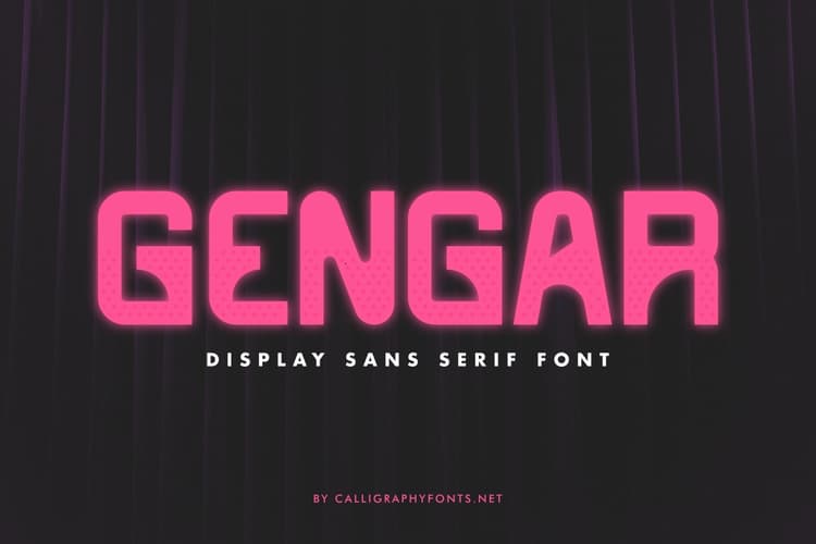 Gengar Font
