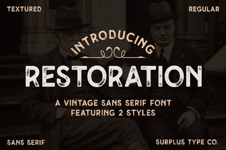 Restoration Font