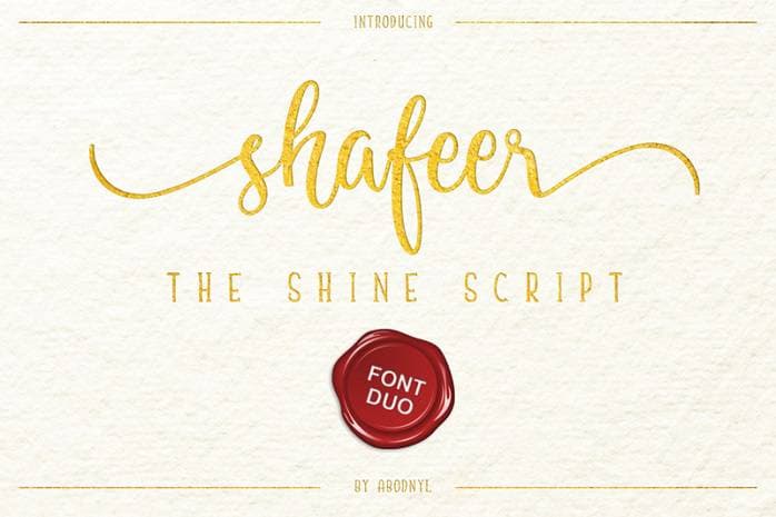 Shafeer Font