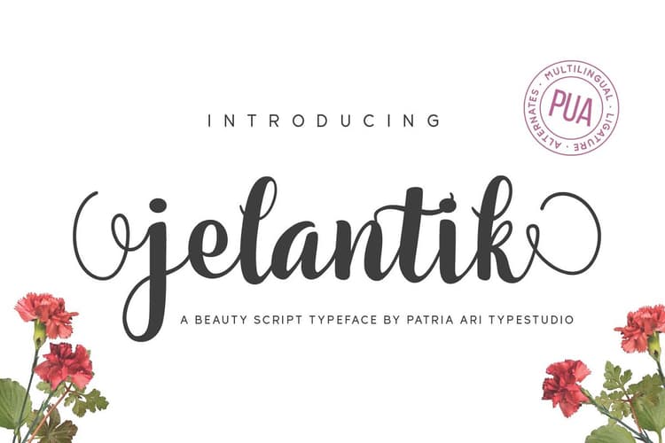 Jelantik Font