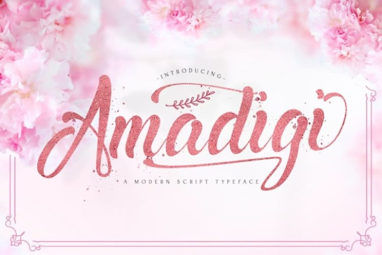 Amadigi Typeface