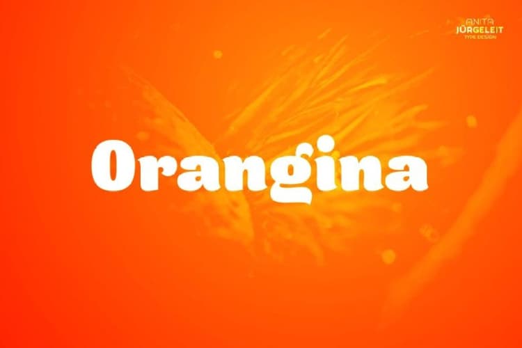Orangina Font