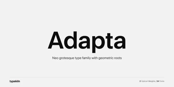 Adapta Font
