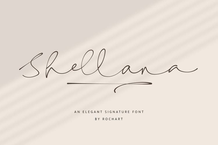 Shellana Font