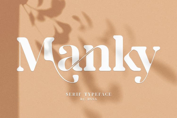 Manky Typeface