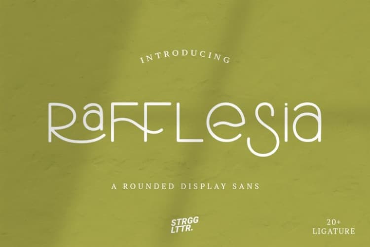 Rafflesia Font