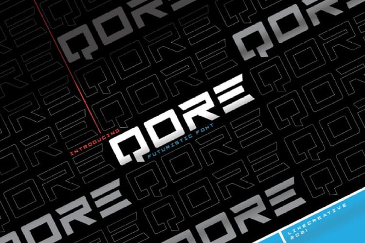 Qore Typeface