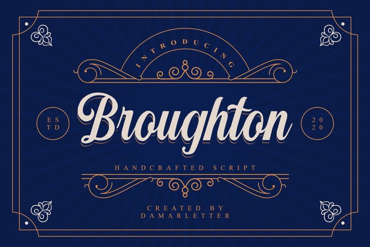 Broughton Font