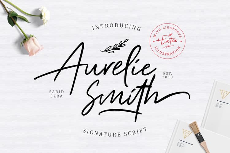 Aurelie Smith Font