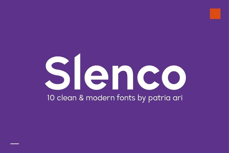 Slenco Font