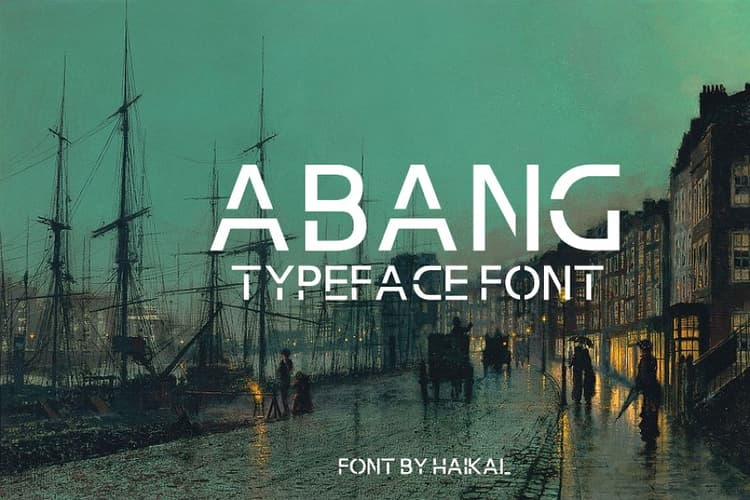 Abang Typeface