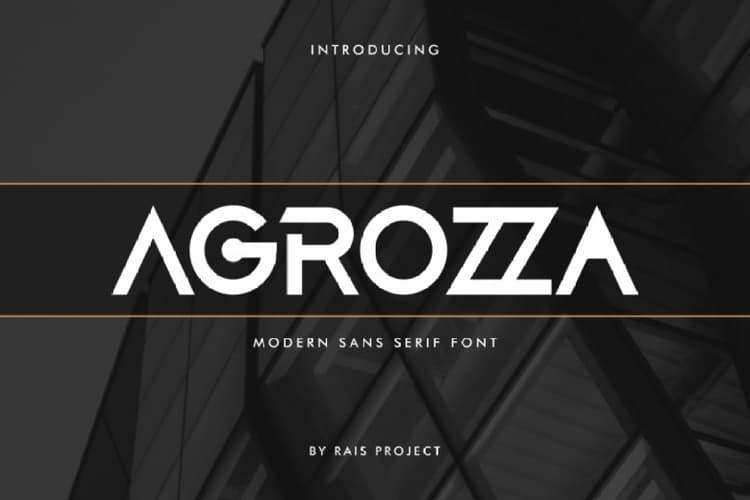 AGROZZA Font