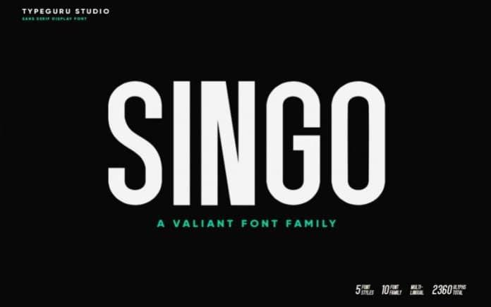 Singo Font