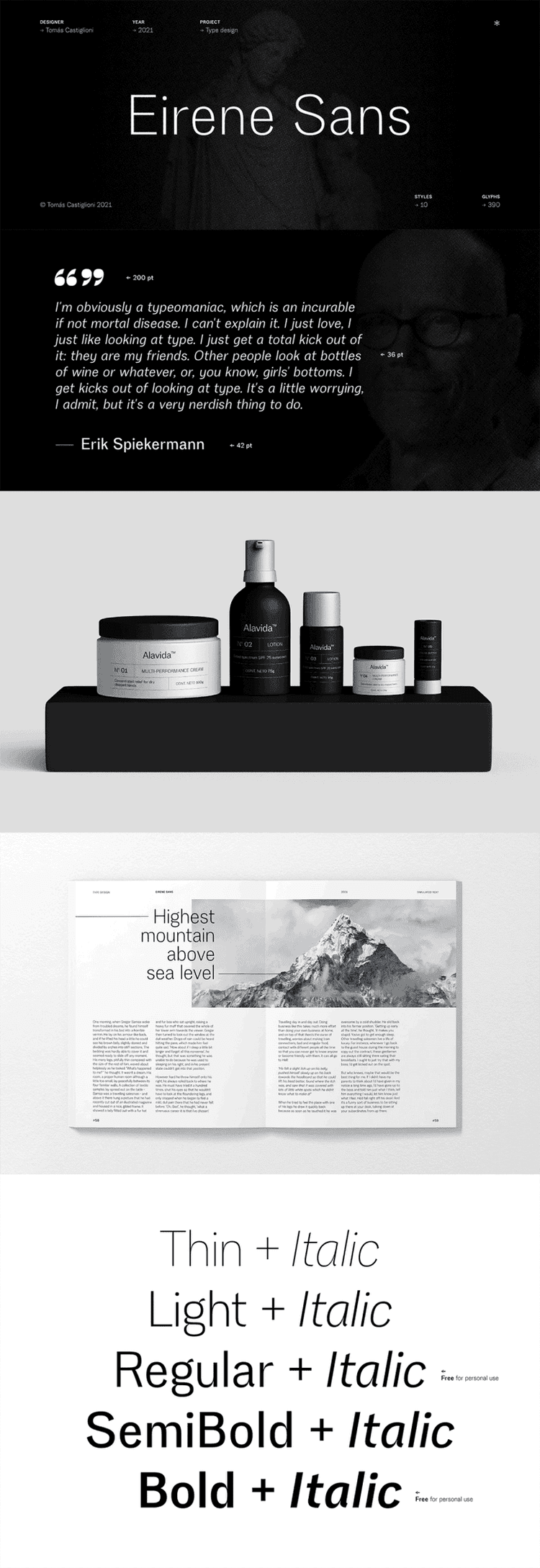 Eirene Sans Font Free