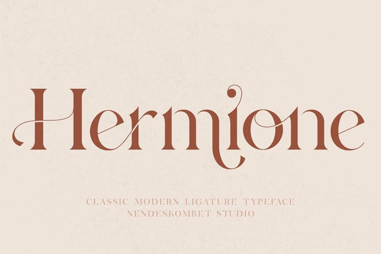 Hermione Typeface