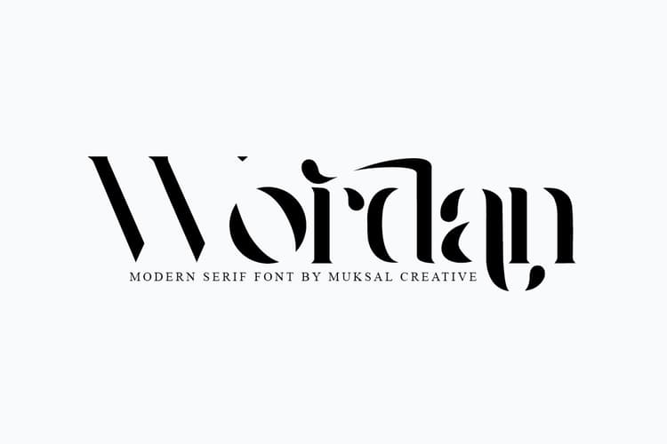 Wordan Font