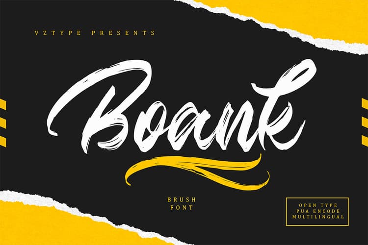 Boank Font