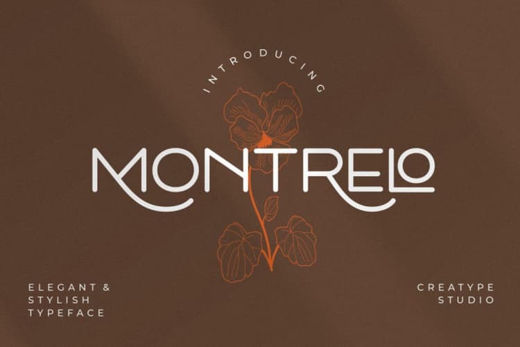 Montrelo Font