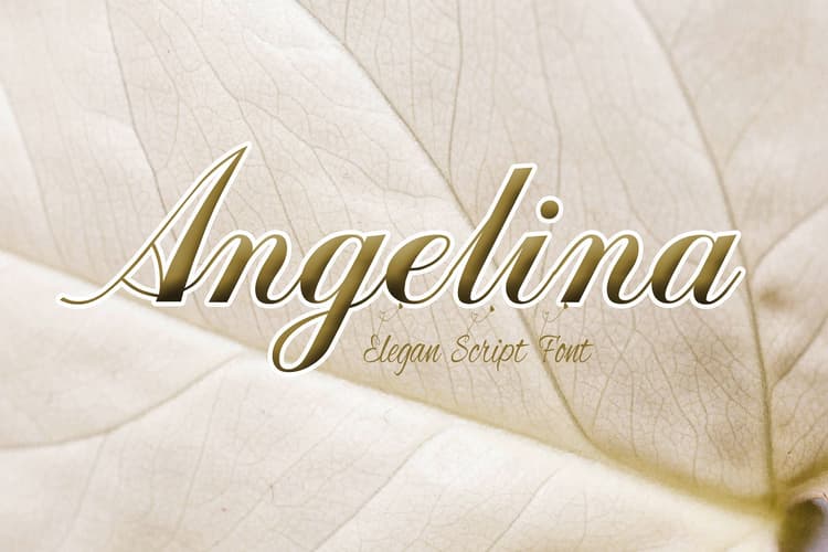Angelina Font Free