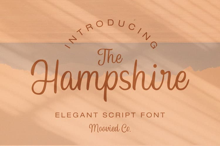 Hampshire Font Free