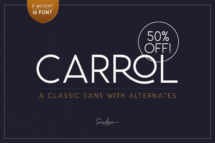 Carrol Font