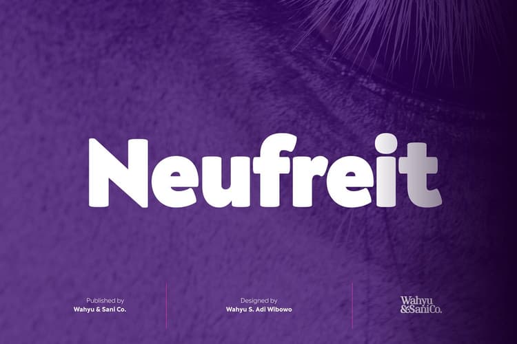 Neufreit Font