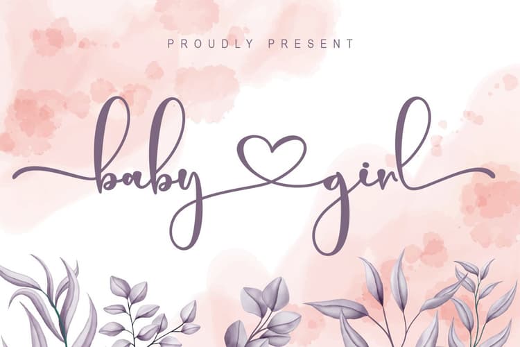 Baby Girl Font