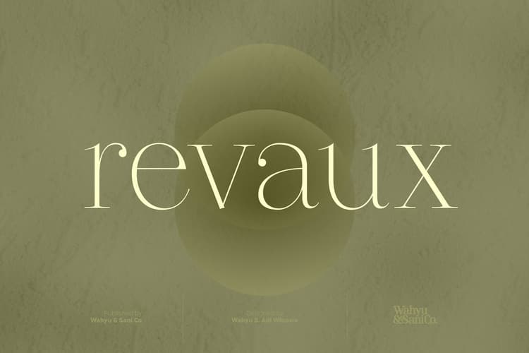 Revaux Font