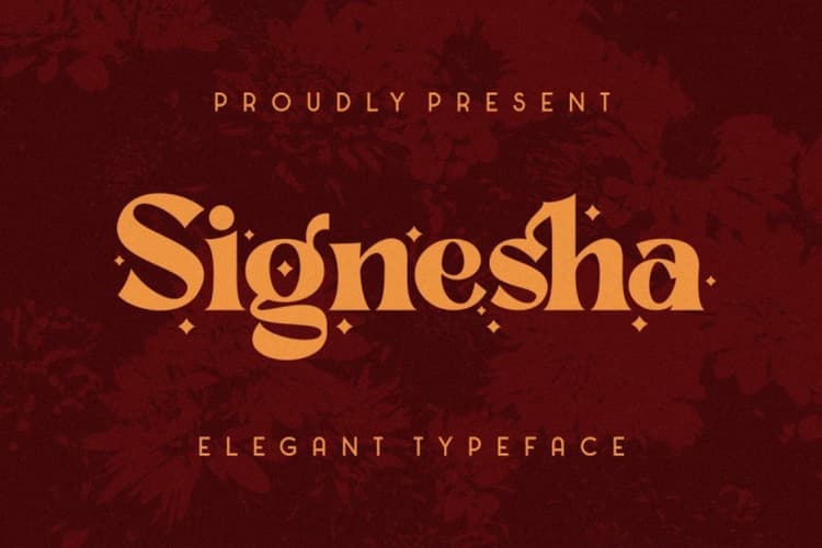 Signesha Typeface