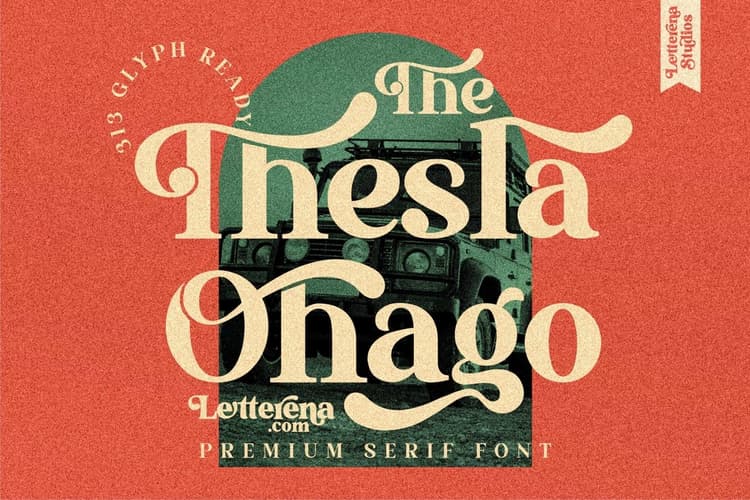 The Thesla Ohago Font