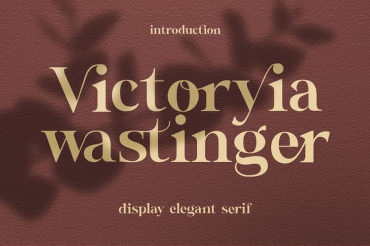 Wastinger Font