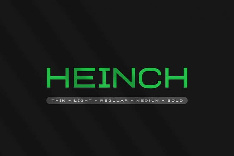 Heinch Font