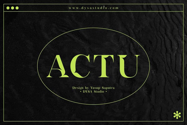 Actu Font