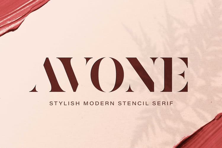 AVONE Font