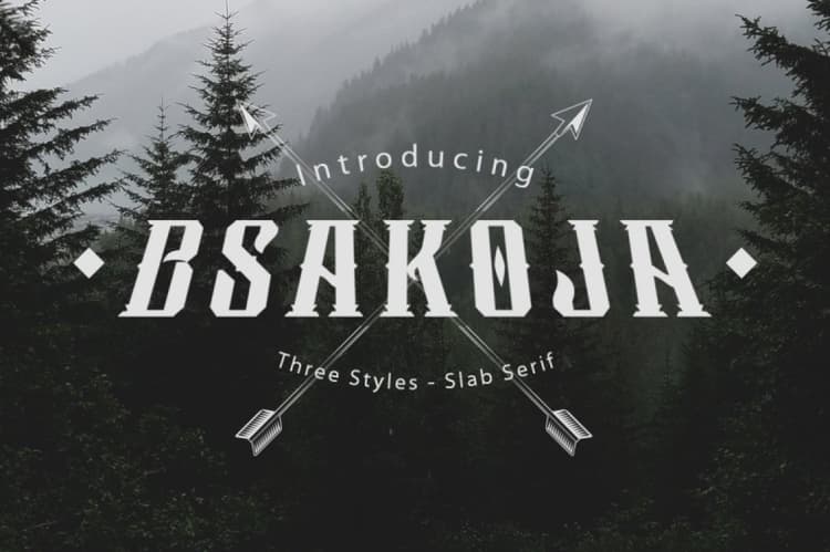 Bsakoja Font