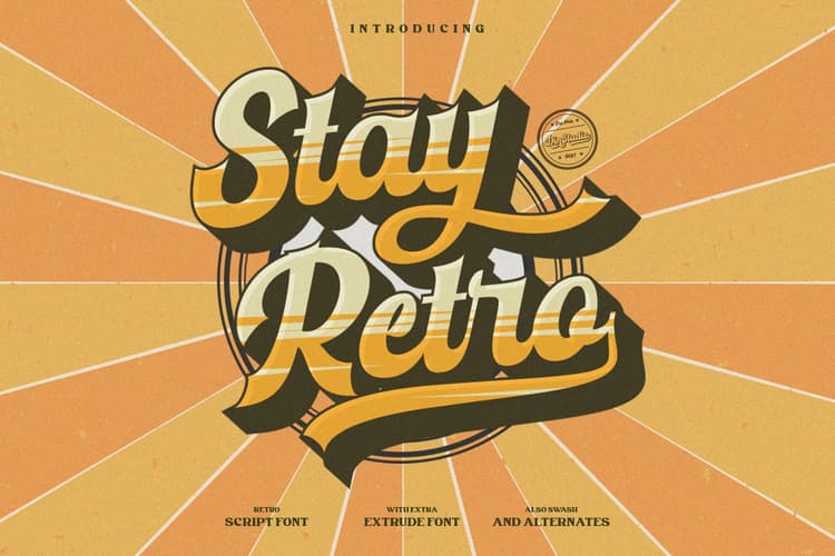 Stay Retro Font