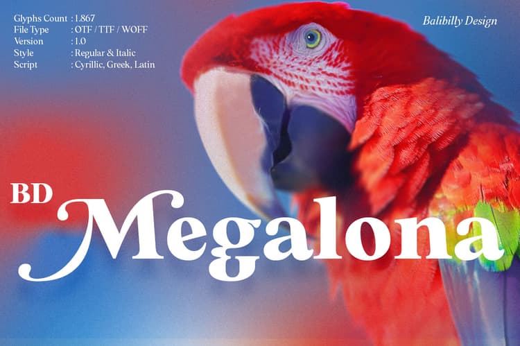 BD Megalona Font