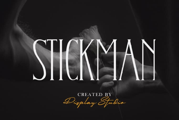 Stickman Font