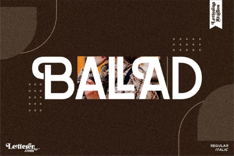 Ballad Font