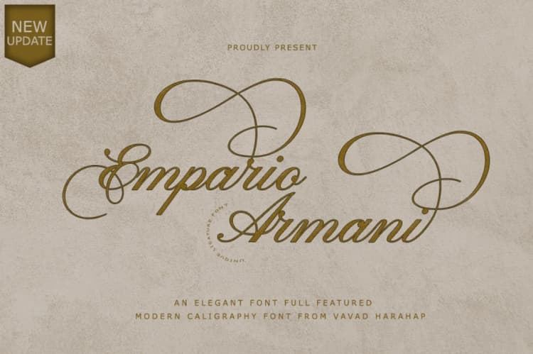 Empario Armani Font