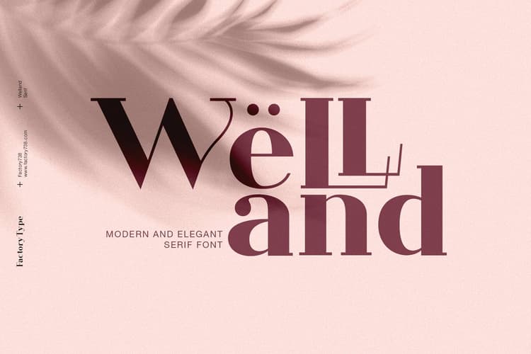Welland Font