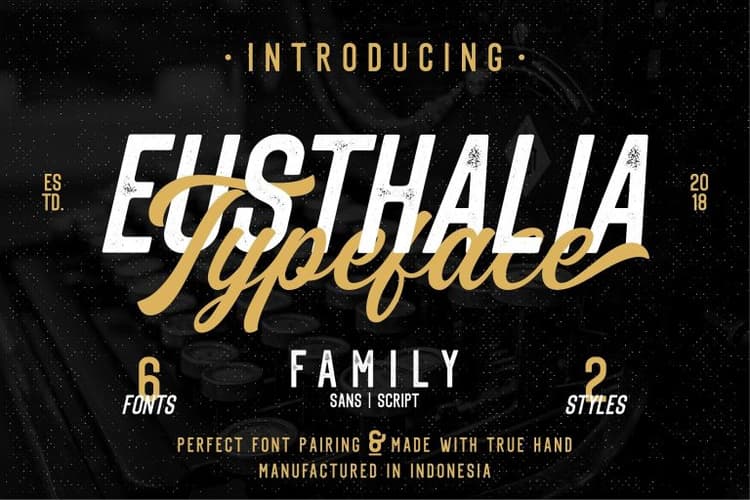 Eusthlia Font Family