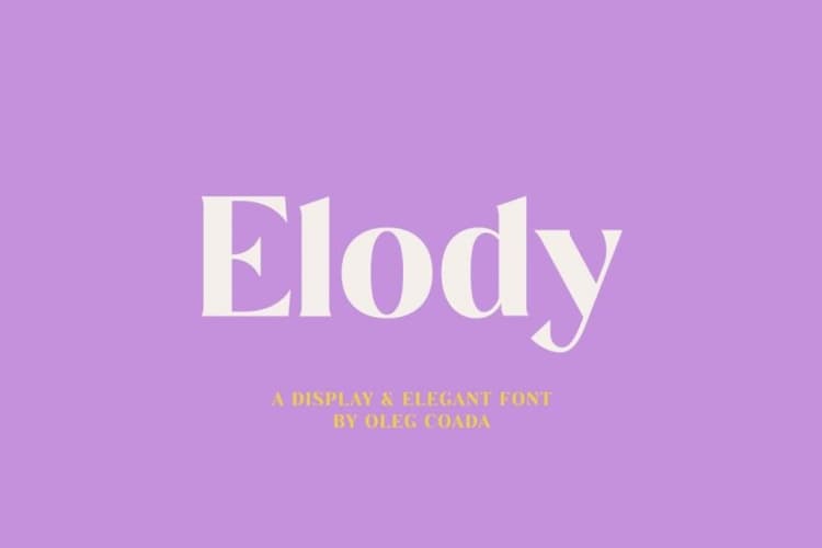 Elody Font
