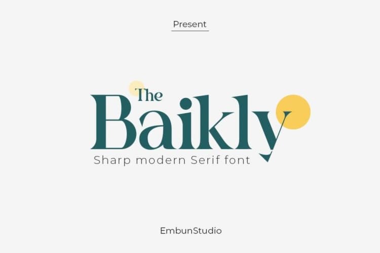 Baikly Font