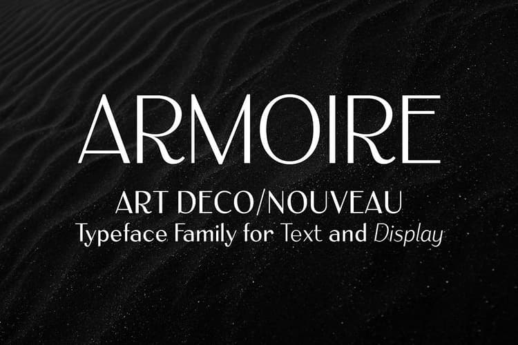 Armoire Font Family