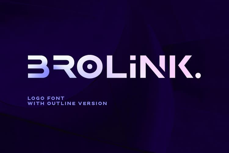 Brolink Font