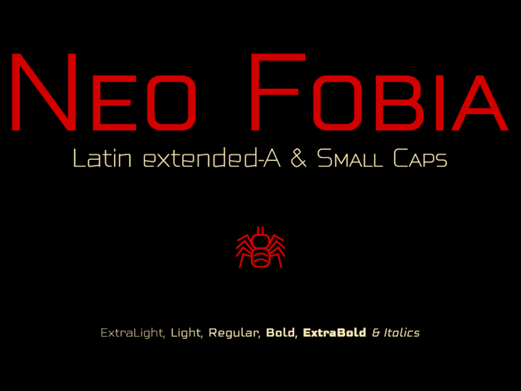 Neo Fobia Typefaces