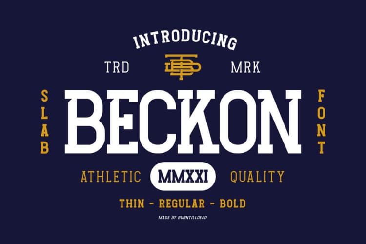 Beckon Font